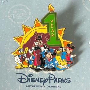Disney Parks Disney California Adventure DCA 1st Anniversary Birthday Pin Mickey